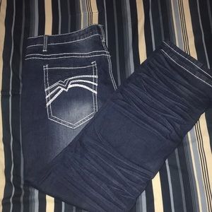 True luck straight fit jeans